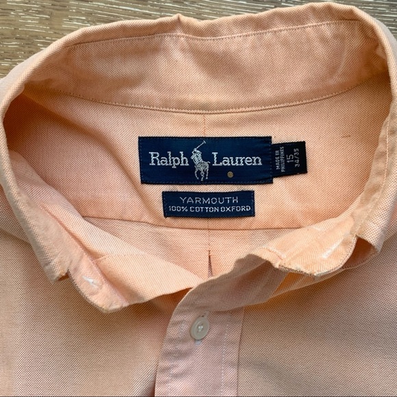 Ralph Lauren | Classic Oxford 15 34/35 Pink - Picture 9 of 9